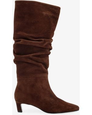 Alohas Kalila Suede Boots - Brown