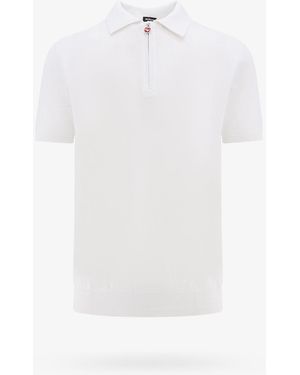 Kiton Cotton Polo Shirt - White