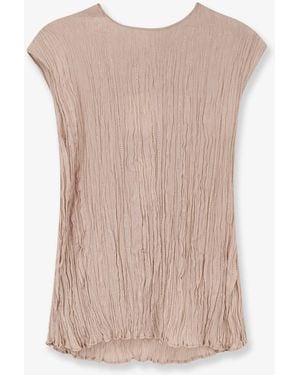 Alysi Wrinkle Top - Pink