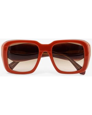 Loewe Sierra Sunglasses - Red