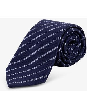Giorgio Armani Silk Tie - Blue