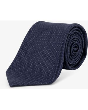 Kiton Silk Tie - Blue