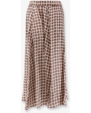 Aspesi Viscose Blend Skirt - Natural