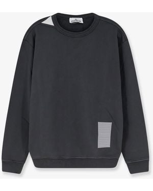 Stone Island Cotton Sweatshirt - Blue
