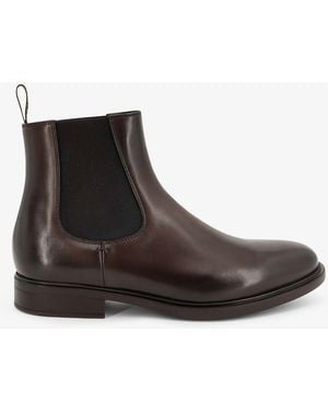 Doucal's Leather Boots - Brown