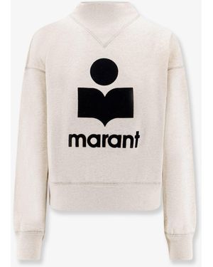 Isabel Marant Sweatshirt Moby Recycled - White