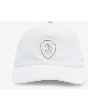 Brunello Cucinelli Nylon Hat - White