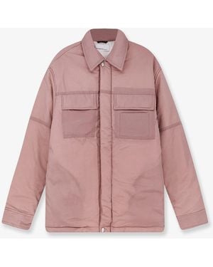 Oamc Peacemaker Giubbino Padded Overshirt - Rosa