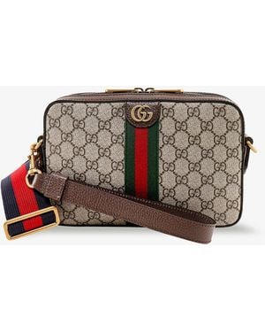 Gucci Borsa A Tracolla Ophidia - Neutro