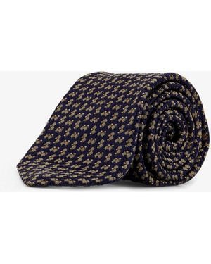 Kiton Silk Tie - Black
