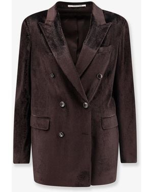 Tagliatore Jasmine Corduroy Blazer - Black
