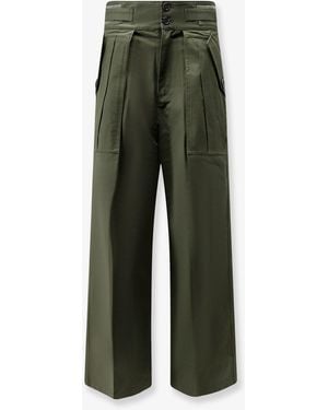 Frankie Shop Pants Tova Cargo Cotton - Green