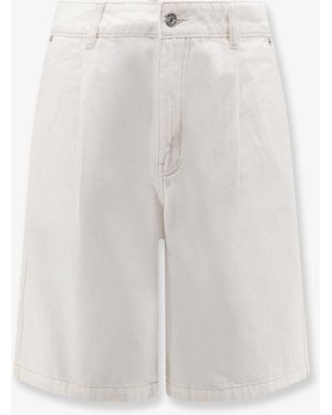 DUNST Cotton Bermuda Shorts - White