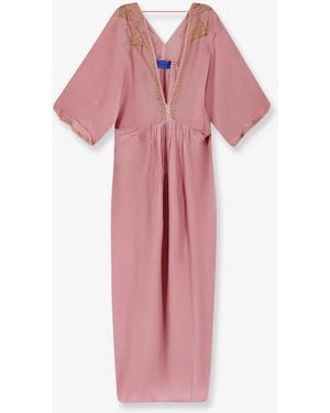 Mes Demoiselles Chajchas Viscose Dress - Pink