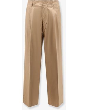 Amaranto Cotton Trousers - Natural