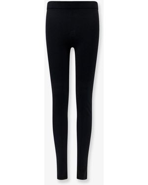Balenciaga Viscose Blend Leggings - Black