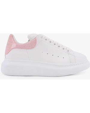 McQueen Trainers Pelle - White