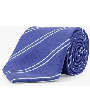 NUGNES 1920 Silk Tie - Purple