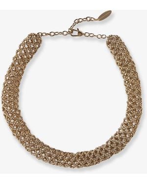 Brunello Cucinelli 925 Sterling Necklace - White