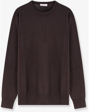 Bramani Cashmere Wool Jumper - Brown