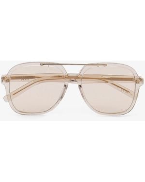 Saint Laurent Sl 545 Acetate Sunglasses - Natural