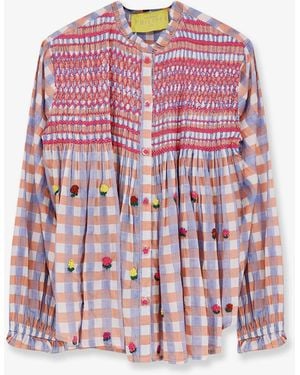 PHILIPPA 1970 Adriana Cotton Shirt - Pink
