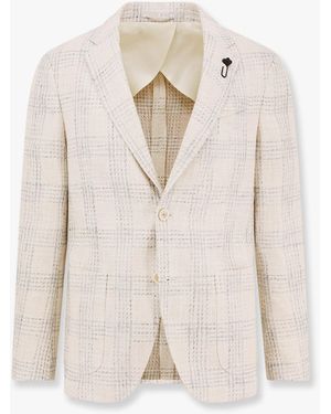Tシャツ・カットソー LARDINI Feeling linen suit with removable iconic brooch Feeling linen suit with removable iconic brooch LARDINI
