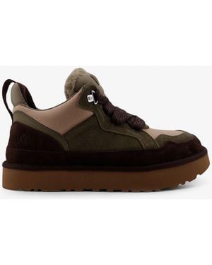 UGG Lowmel Suede And Nylon Sneakers - Brown