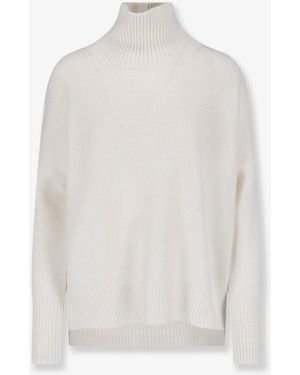 Lisa Yang Heidi Cashmere Turtleneck - White
