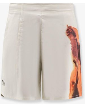 Y-3 Technical Fabric Bermuda Shorts - White