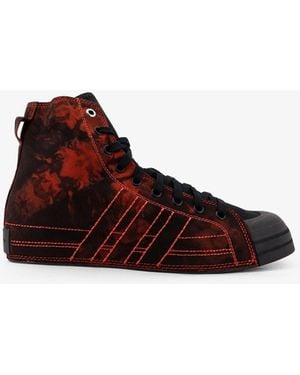 Y-3 Y-Nizza High Canvas Sneakers - Brown
