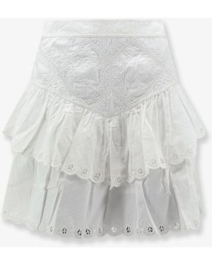 Scarlett Poppies Soneva Angallo Lace Skirt - White