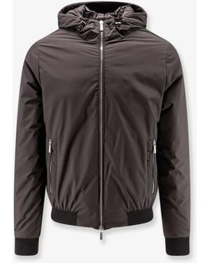 Moorer Oniro-Stp Waterproof Technical Fabric Jacket - Black
