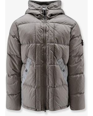 Stone Island Nylon Metal Down Jacket - Gray