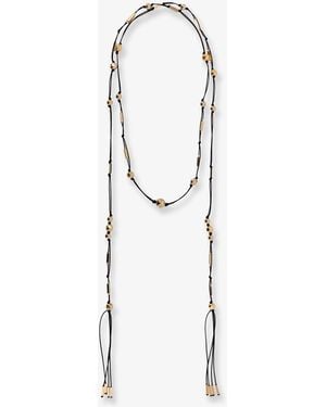 Isabel Marant Brass Neckalce - White