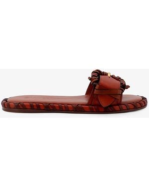 Zimmermann Sandals Alchemy Leather - Brown
