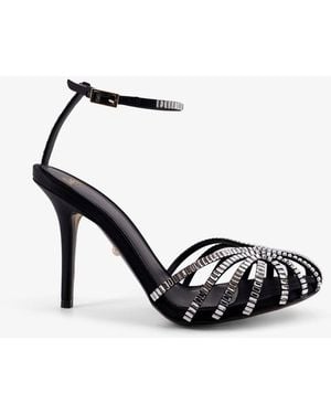 ALEVI Penelope Sandals With Crystals - White