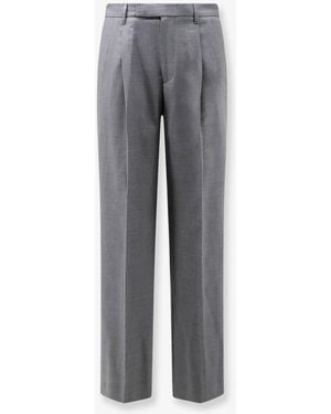 Vince Louie Straight Fit Trousers - Grey