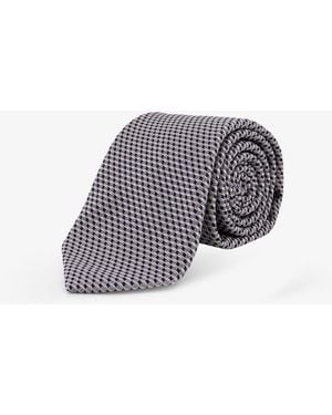 NUGNES 1920 Silk Tie - Grey