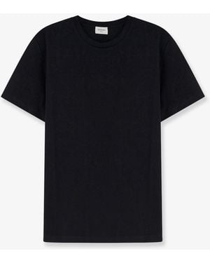Saint Laurent Certified Cotton T-Shirt - Black