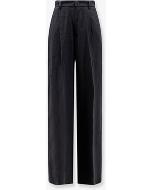 Hevò Torreveneri Modal Blend Trousers - Blue