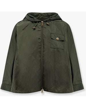 Moncler Cape Nylon Jacket - Green