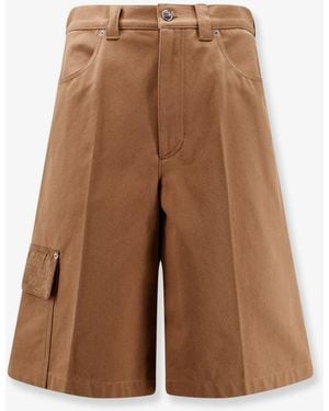 Gucci Canvas Shorts - Natural