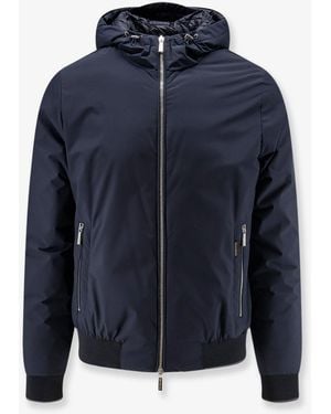 Moorer Oniro-Stp Waterproof Technical Fabric Jacket - Blue