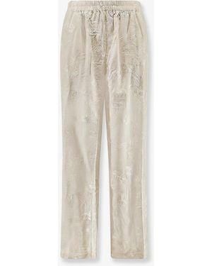 Mes Demoiselles Flopy Viscose Trousers - White