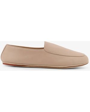 Loro Piana Anton Walk Leather Loafers - Multicolour