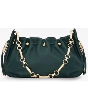 Zimmermann Leather Clutch Halcyon - Green