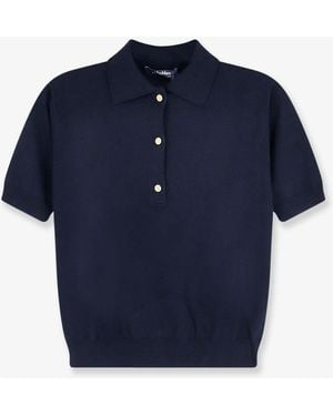 Max Mara Maglia Polo Smmpomposa - Blu