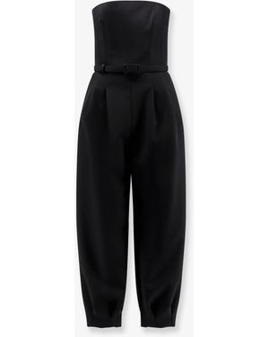 Max Mara Voghera Satin Suit - Black