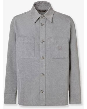 Fendi Jacket Denim Stone Bleached - Gray